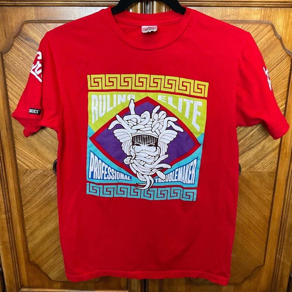 Crooks & Castles Red Graphic Tee